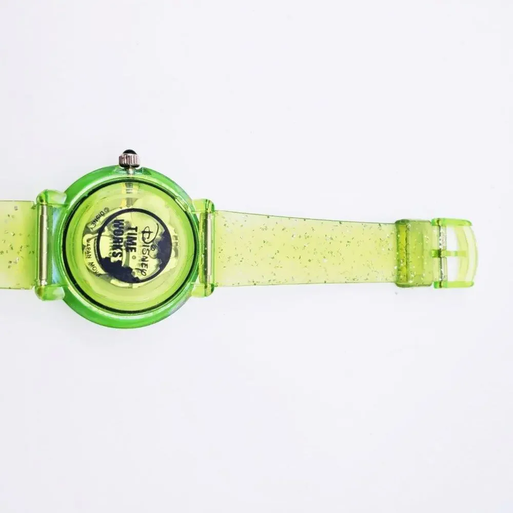 Disney Tinker Bell Green Sparkle Watch Time Works